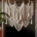 Hand-woven  Macramé Cotton Door Cover, Curtain or Tapestry