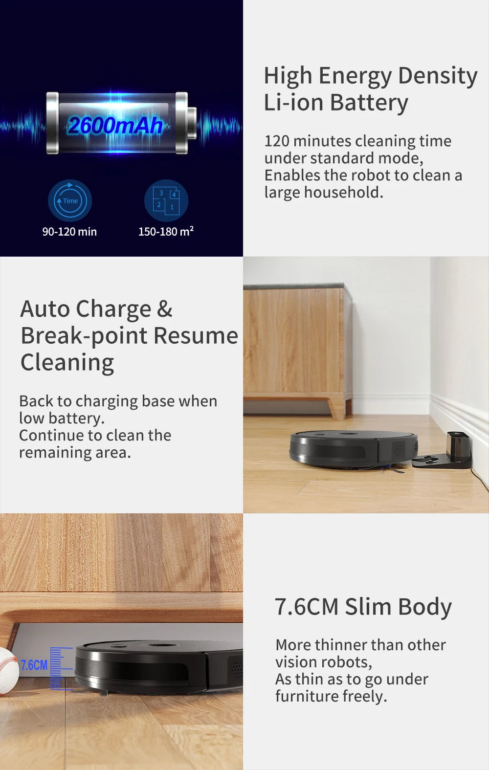 ABIR X6 Robot Vacuum Cleaner