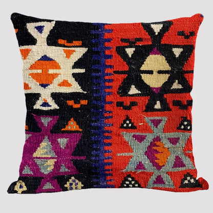 Bohemian Patterns Linen Cushion Pillow Cases - Multicolors