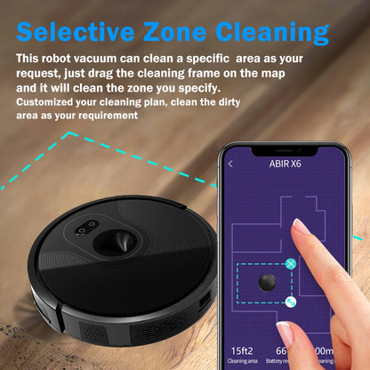 ABIR X6 Robot Vacuum Cleaner