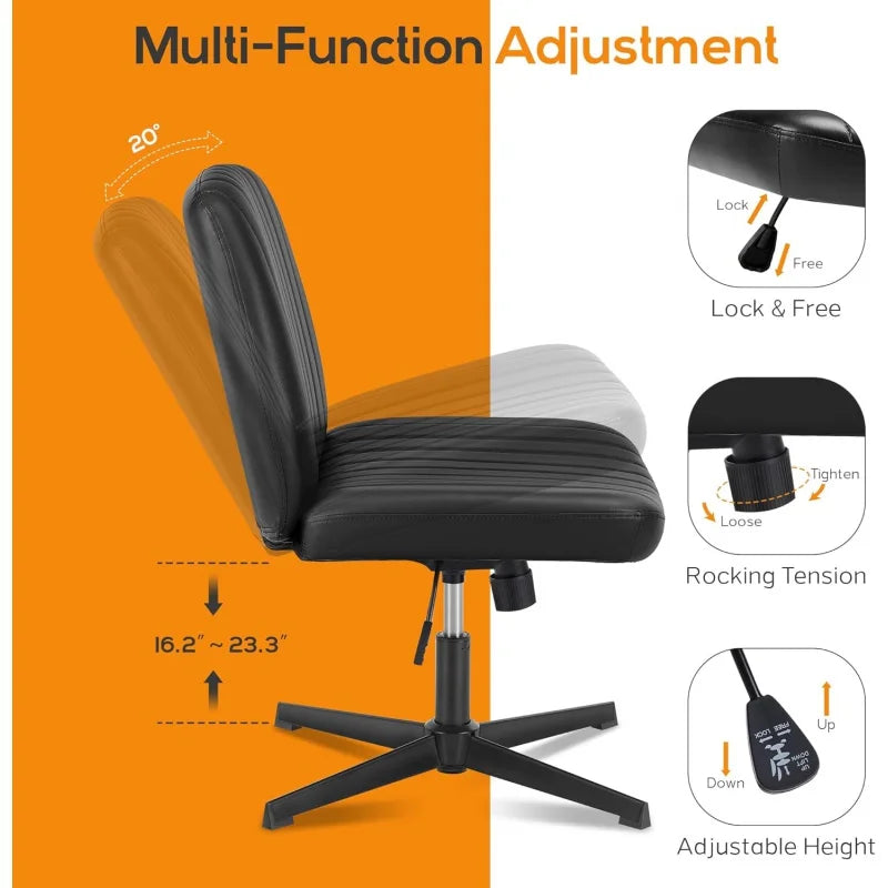 Cross Legged Office Chair