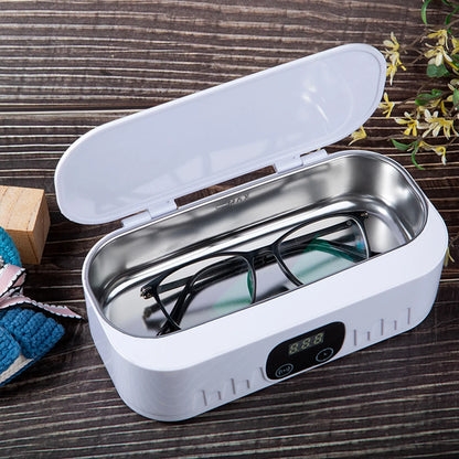 Ultrasonic Glasses Cleaner 47kHz High Frequency Vibration Ultrasonic Cleaner for Jewelry Watches Ultrasonic Ｗashing Machine