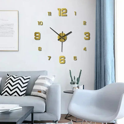 DIY Modern Design Large Wall Clock