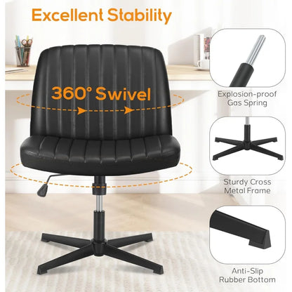 Cross Legged Office Chair