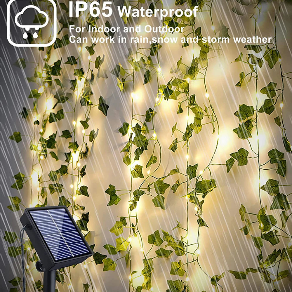 Ivy String SOLAR LED lights 2m, 5m or 10m