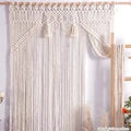 Hand-woven  Macramé Cotton Door Cover, Curtain or Tapestry