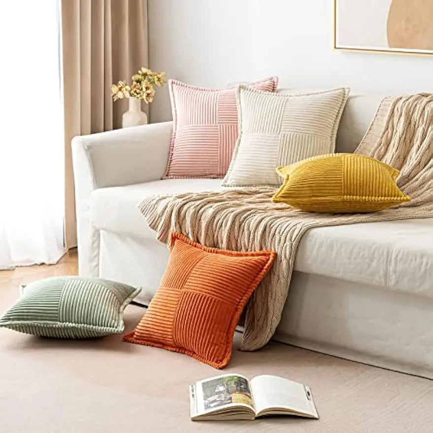 Boho Striped Pillow Decorative Covers