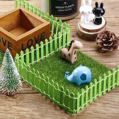 Mini Artificial Moss Turf Lawn Wall Green Plants DIY Simulation Grass Board Garden Micro Landscape Decor Moss Dollhouse 30*30cm