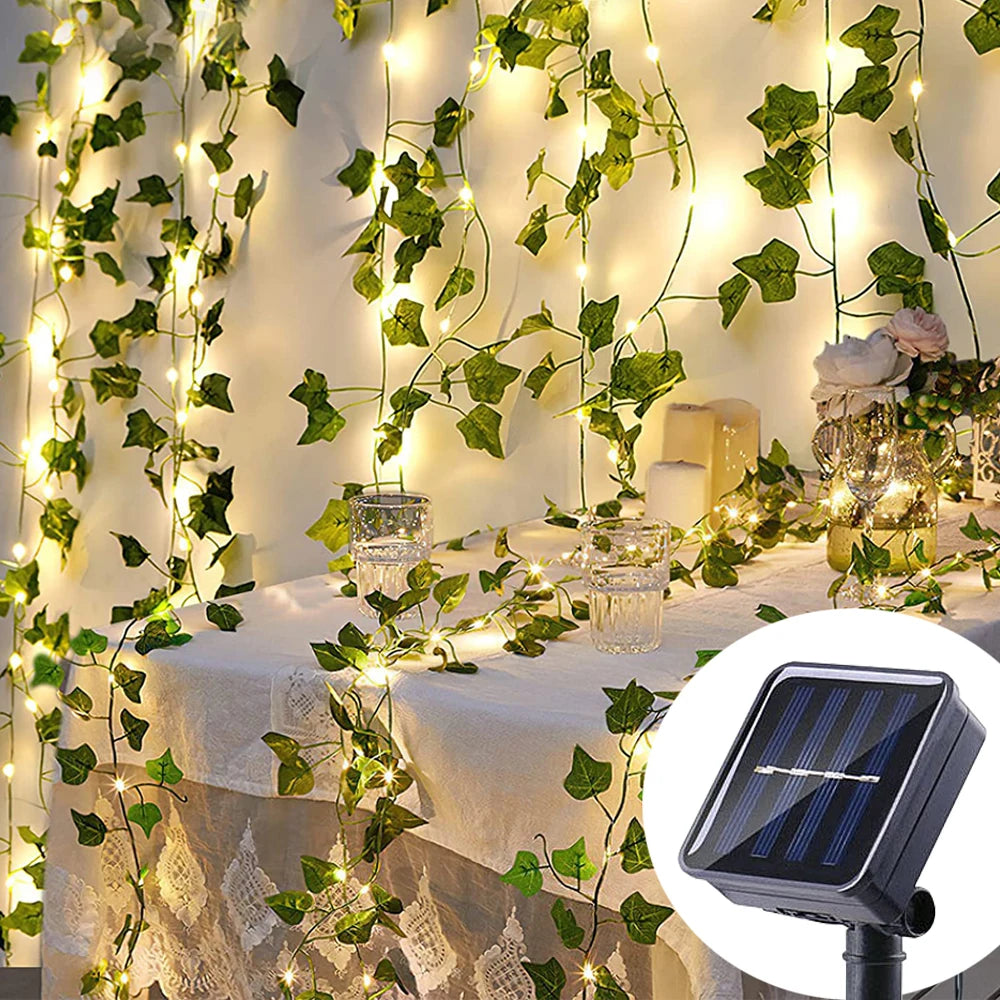 Ivy String SOLAR LED lights 2m, 5m or 10m