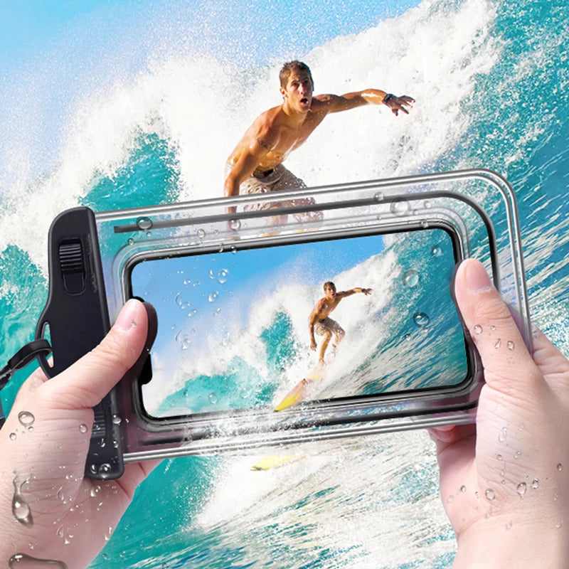 Waterproof Phone Case Swimming Water Proof Bag Universal Underwater Phone Protector Pouch PV Cover for Smartphone