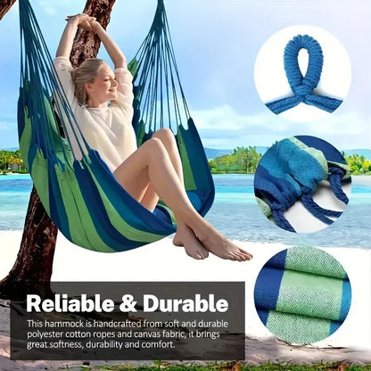 Indoor/Outdoor Hammock Comfortable Durable