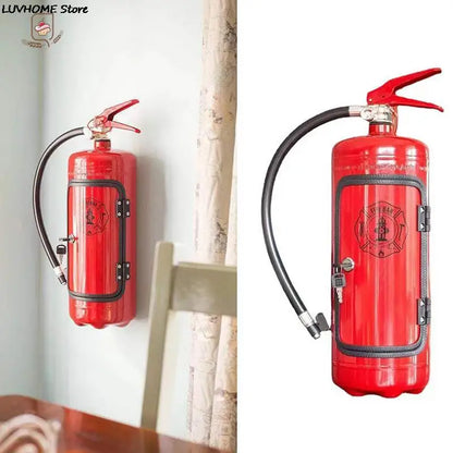 Mini Bar Wine Cabinet Fire Extinguisher Shape Wine Cabinet Storage  Decoration