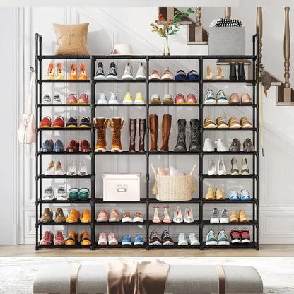 Large Shoe Rack Organizer with 9 Tiers