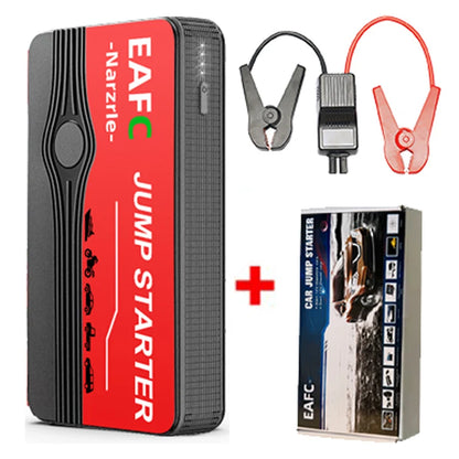 EAFC 600A and 2000A Jump Starter, Power Bank and Portable Charger. Starting Device For 6.0L/4.0L Emergency Car Battery Jump Starter