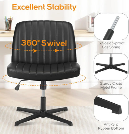 Cross Legged Office Chair