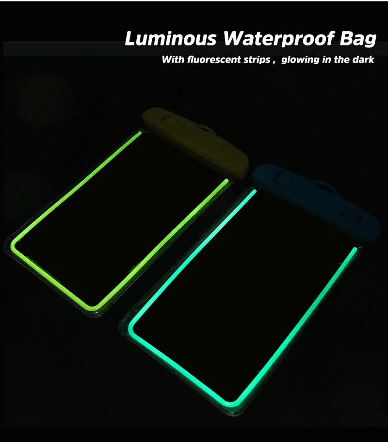 Waterproof Phone Case Swimming Water Proof Bag Universal Underwater Phone Protector Pouch PV Cover for Smartphone