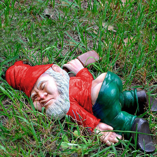 Garden Dwarf Gnomes Statues Outdoor Decor